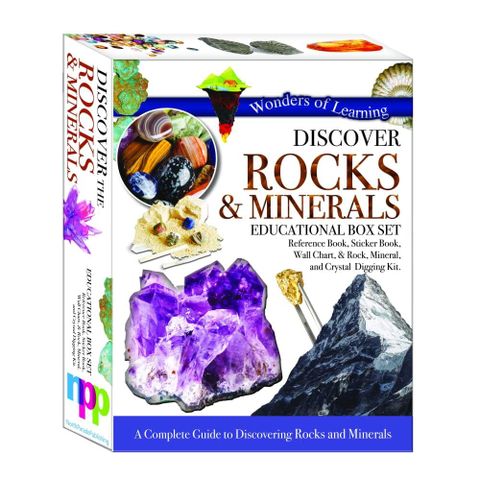 Wonders Of Learning: Discover Rocks & Minerals