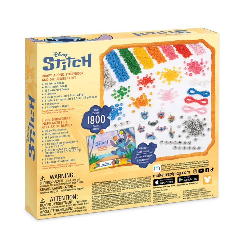 Make It Real Bộ Làm Vòng Tay Stitch & Sách Tương Tác 4232MIR