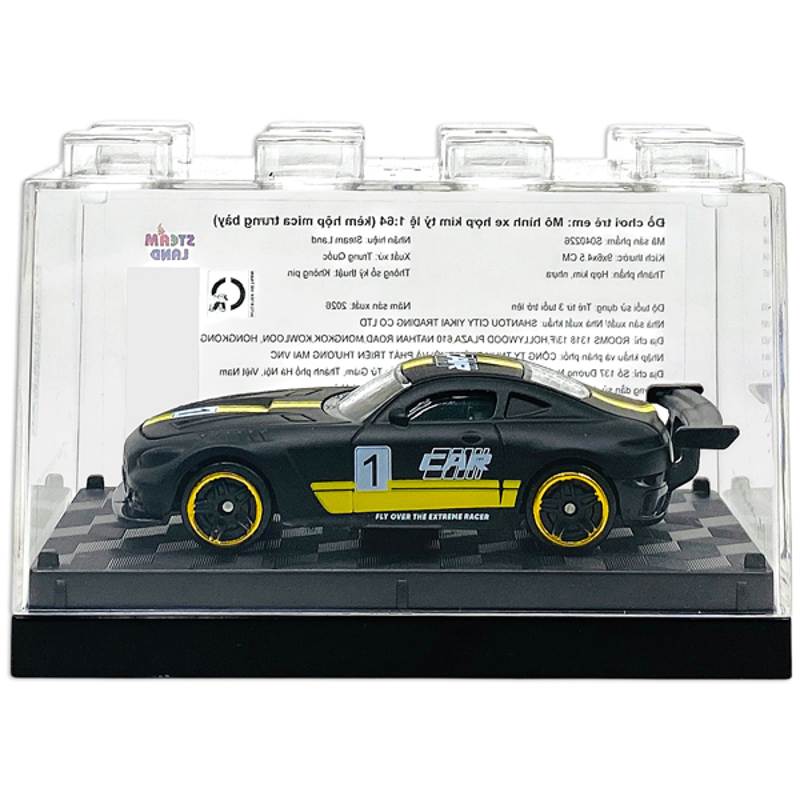 Steam Land-S040226- Mô Hình Xe Kim Loại Tỉ Lệ 1:64 (Kèm Hộp Mica) (Giao Mẫu Ngẫu Nhiên)