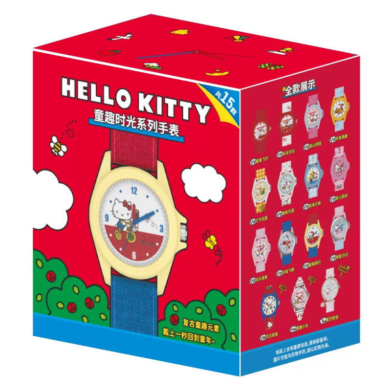 Moetch - Đồ Chơi Sưu Tầm - Hello Kitty - Childhood Fun Time Series MA07 (Giao Mẫu Ngẫu Nhiên)