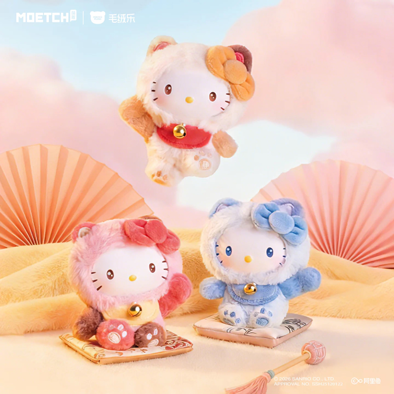 Moetch - Đồ Chơi Sưu Tầm - Hello Kitty - Meow Blessing Series - Mini Mp13 (Giao mẫu ngẫu nhiên)