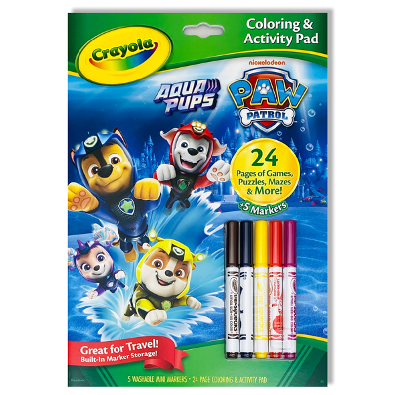 Crayola - Tập Tô Màu Crayola 24 Trang Paw Patrol 047072