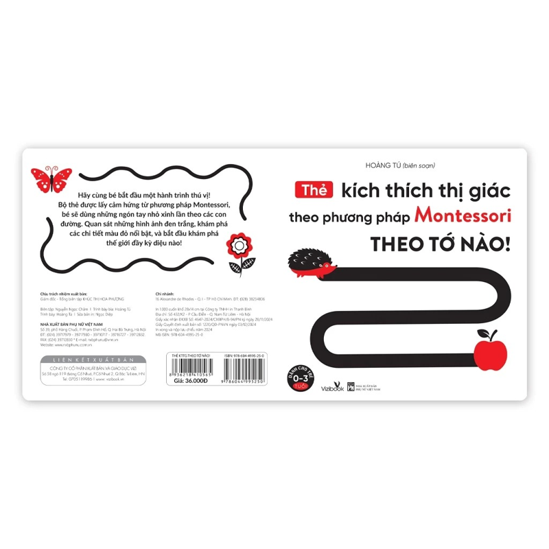 Thẻ Kích Thích Thị Giác Theo Phương Pháp Montessori - Theo Tớ Nào