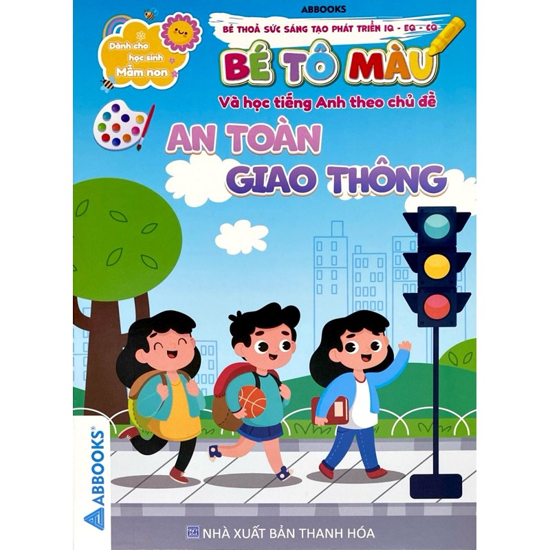 Bé Tô Màu Và Học Tiếng Anh Theo Chủ Đề- An Toàn Giao Thông