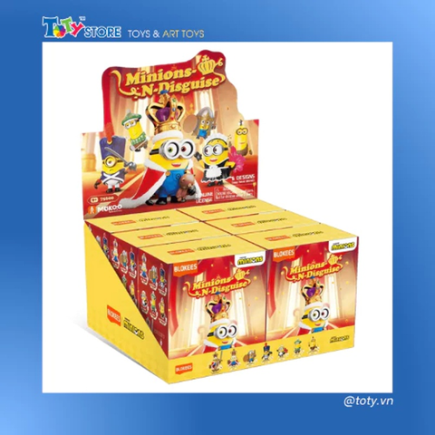 Blokees Mô Hình Trang Trí Minions - Mokoo 01 Minions-N-Disguise - ED05