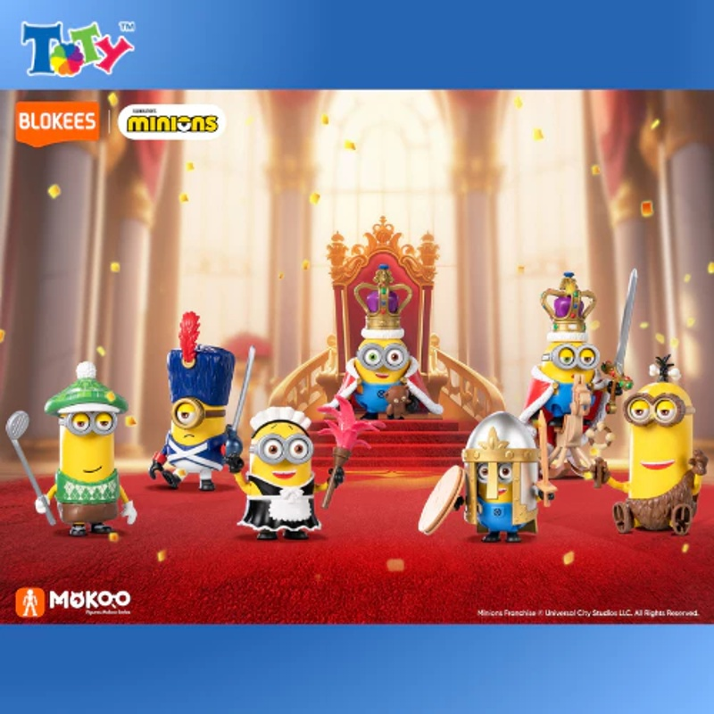 Blokees Mô Hình Trang Trí Minions - Mokoo 01 Minions-N-Disguise - ED05