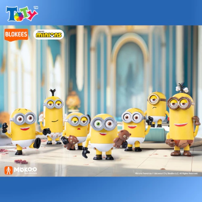 Blokees Mô Hình Trang Trí Minions - Mokoo 01 Minions-N-Disguise - ED05