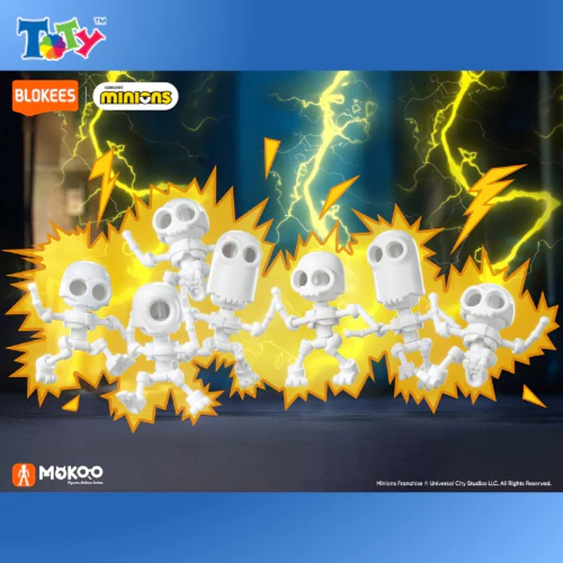 Blokees Mô Hình Trang Trí Minions - Mokoo 01 Minions-N-Disguise - ED05