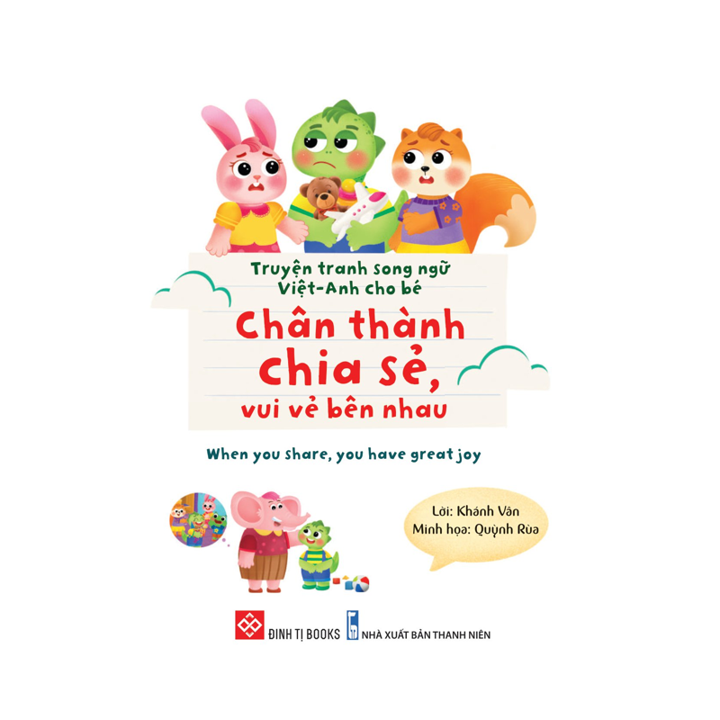 Truyện Tranh Sn V-A Cho Bé - Chân Thành Chia Sẻ Vui Vẻ Bên Nhau