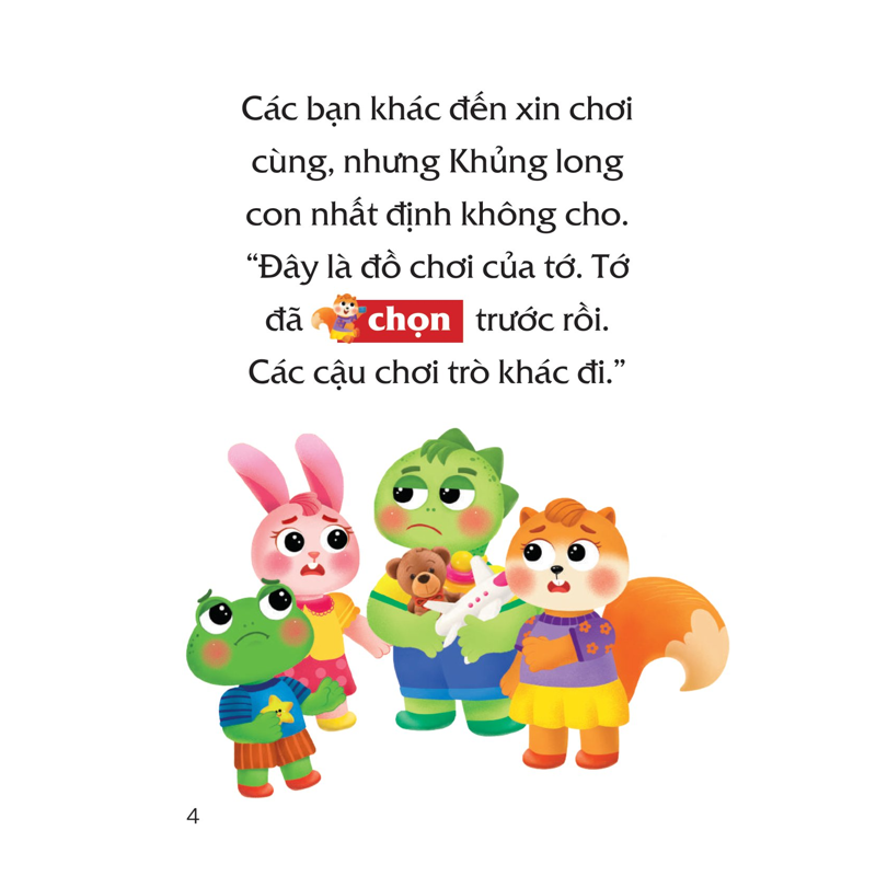 Truyện Tranh Sn V-A Cho Bé - Chân Thành Chia Sẻ Vui Vẻ Bên Nhau