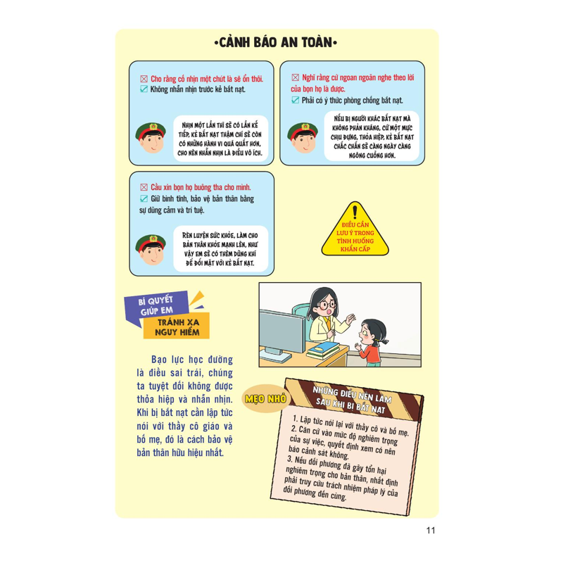 60 Bài Học Giúp Trẻ Tự Bảo Vệ Bản Thân - Phòng Chống Bạo Lực Học Đường Và Lừa Đảo Trực Tuyến