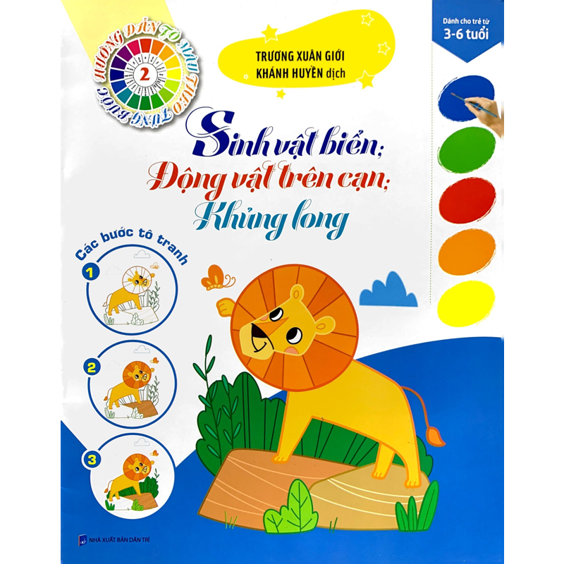 Hướng Dẫn Tô Màu Từng Bước Sinh Vật Biến Động Vật Trên Cần Khủng Long 2