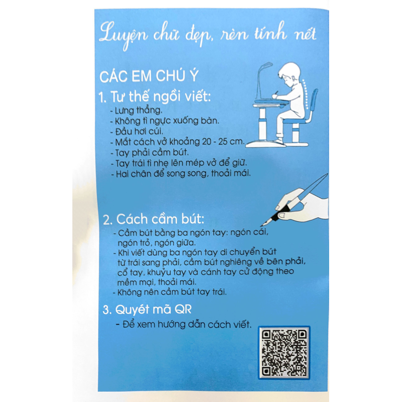 Chuẩn Bị Cho Bé Vào Lớp 1 - Bé Tập Viết Chữ Quyển 1 (Dành Cho Bé 5-6 Tuổi)