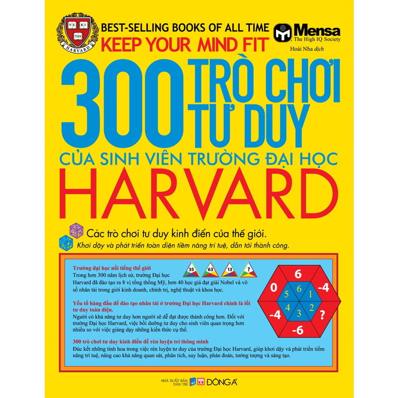 300 Trò Chơi Tư Duy Của Sinh Viên Trường Đại Học Harvard