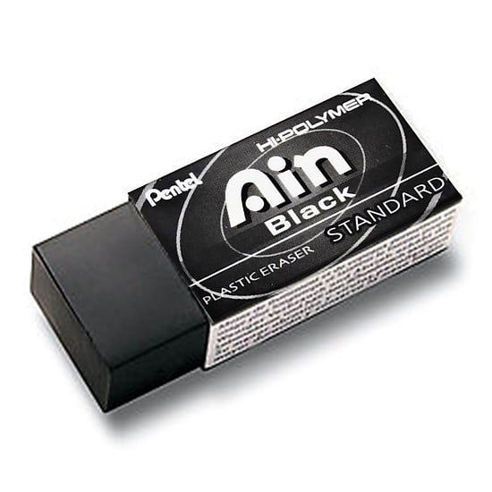 Gôm Đen Mini Pentel - ZEATH-03