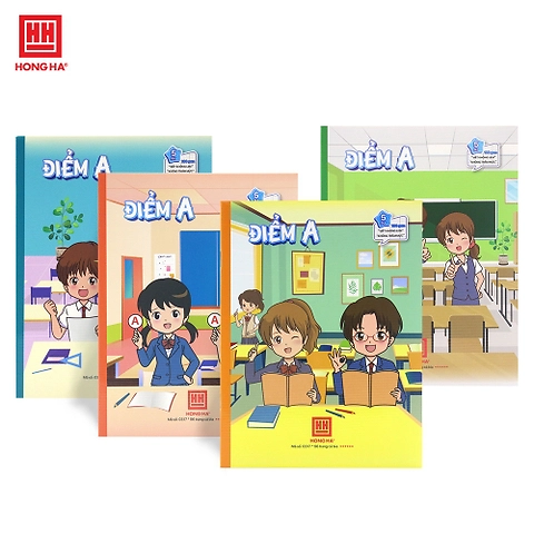 HH - Tập 96Tr Class Điểm A, 5 Ô Ly Vuông Dấu Dòng, Đl:100/90-92 (5Q/Lốc)