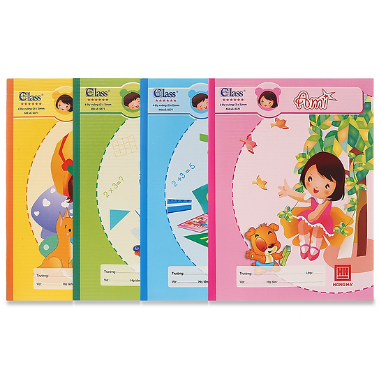 HH - Tập 96Tr Class Ami, 4 Ô Ly, Đl: 100/90-92 (5Q/Lốc)