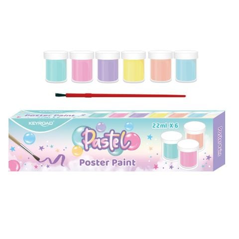Bộ Màu Nước Pastel 6 Màu Kèm Cọ 22ml Kr972427