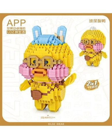 Đồ Chơi Lắp Ráp Vịt Hyaluronic Acid 840pcs 9773