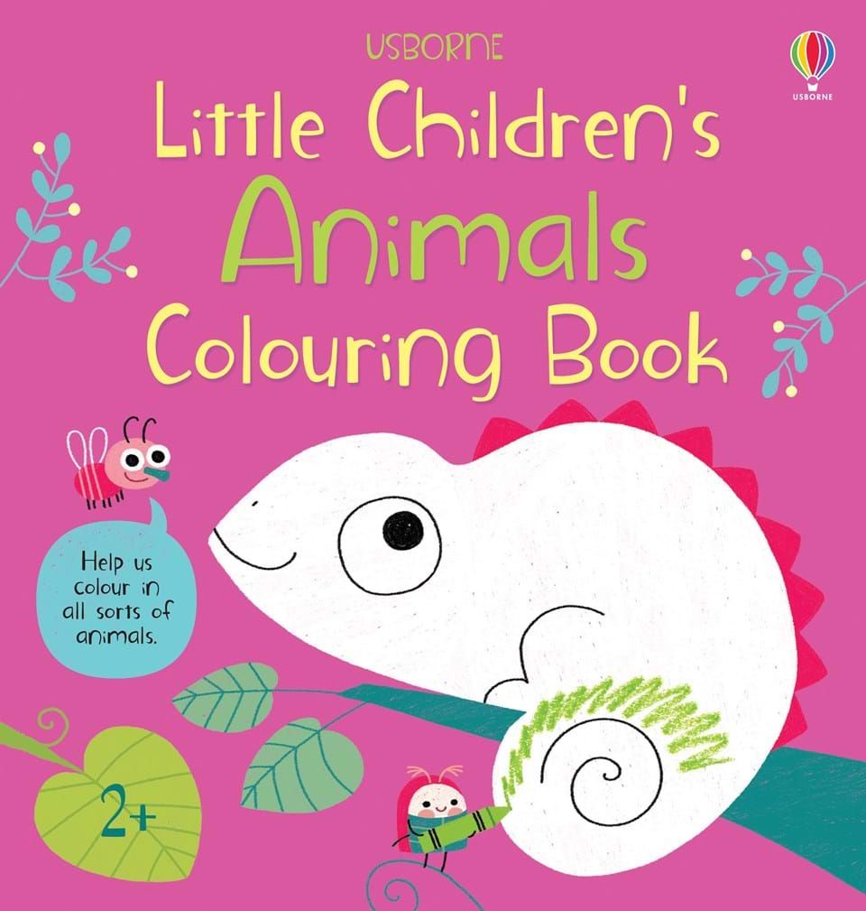 Little Children's Animals Colouring Book
