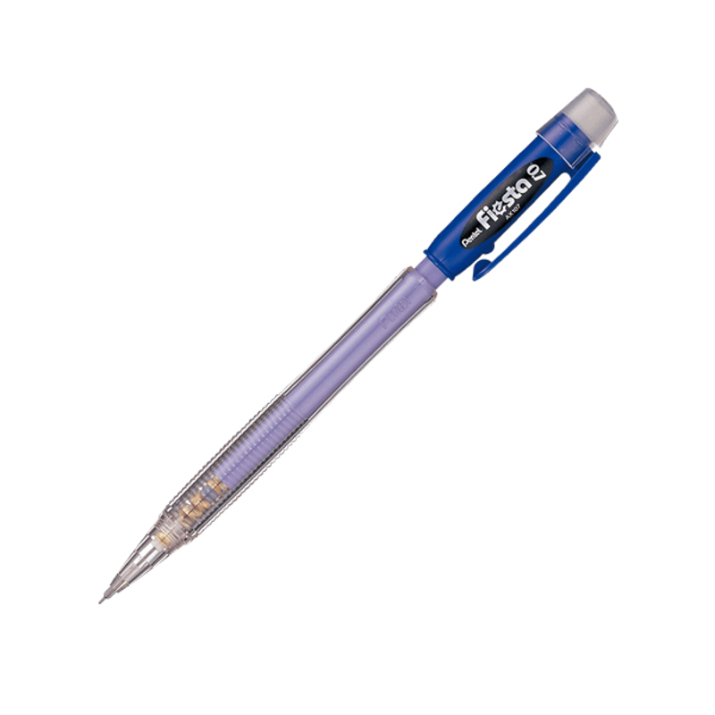 Pentel - Bút Chì Kim Bấm 0.7mm Có Đệm Cao Su - Thân Xanh - AX127-CE-ND