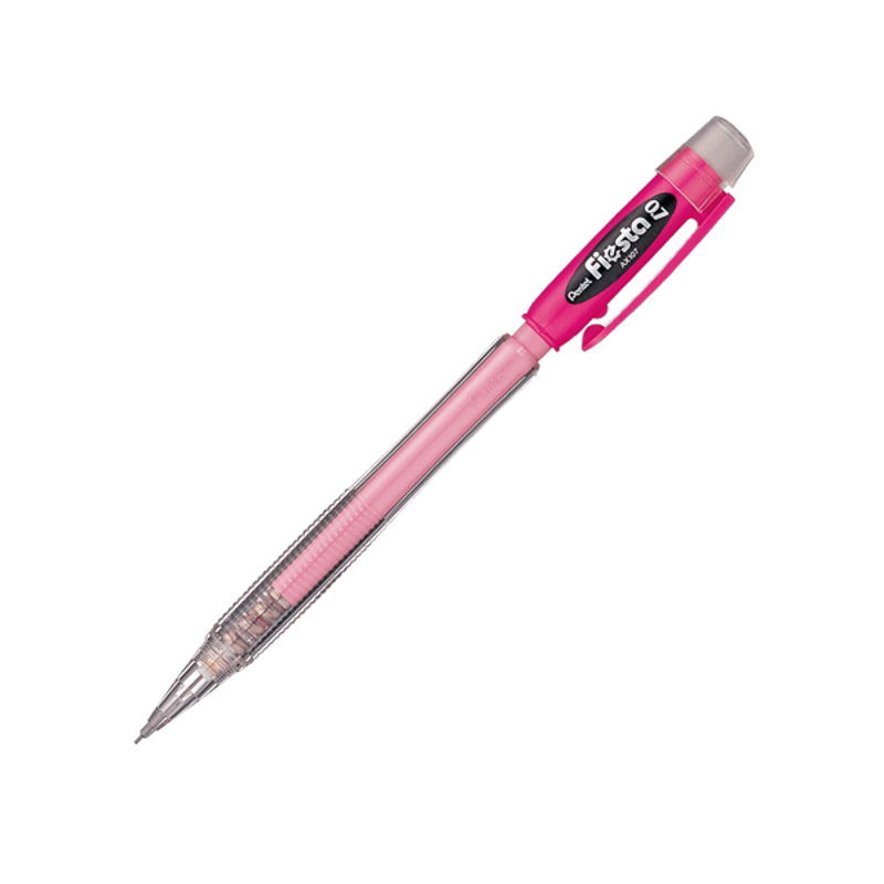 Pentel - Bút Chì Kim Bấm 0.7mm Có Đệm Cao Su - Thân Xanh - AX127-CE-ND