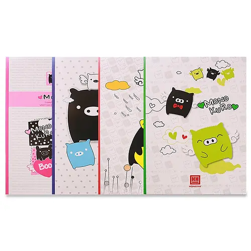 HH - Tập Sv 200Tr South Star Monokuro Boo, 4 Ly Ngang, Đl: 58/84 (5Q/Lốc)