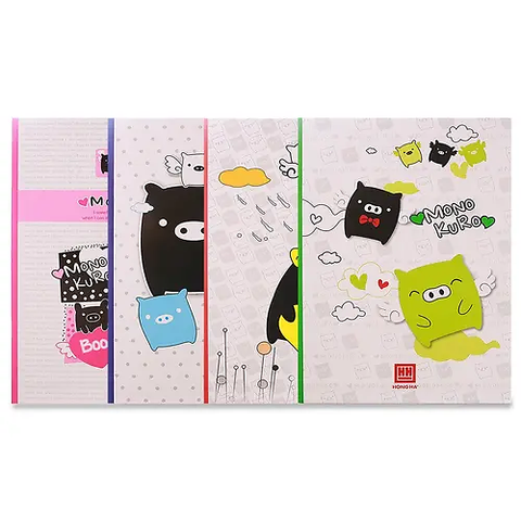 HH - Tập Sv 200Tr South Star Monokuro Boo, 4 Ly Ngang, Đl: 58/84 (5Q/Lốc)