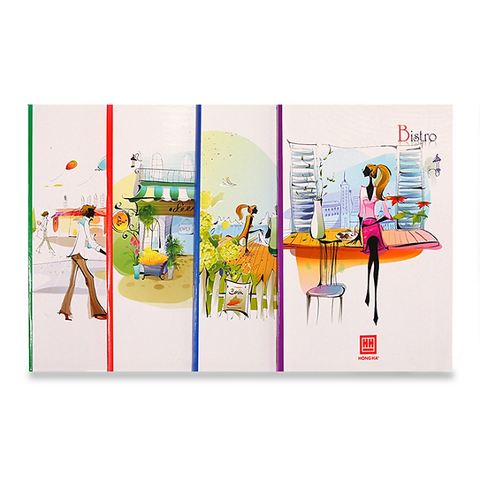 HH - Tập Sv 200Tr South Star Bistro, 4 Ly Ngang, Đl: 80/90-92 (5Q/Lốc)( Giao Mẫu Ngẫu Nhiên)