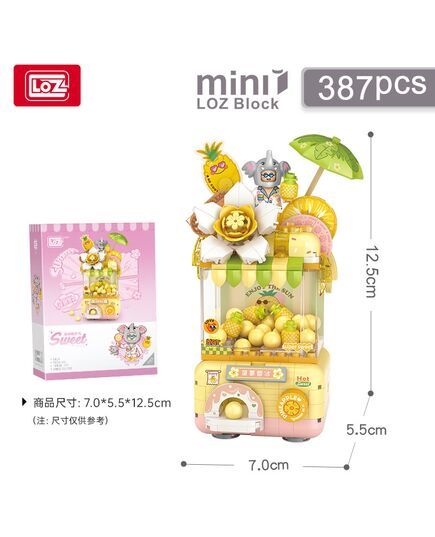 Đồ Chơi Lắp Ráp Máy Gashapon 1677
