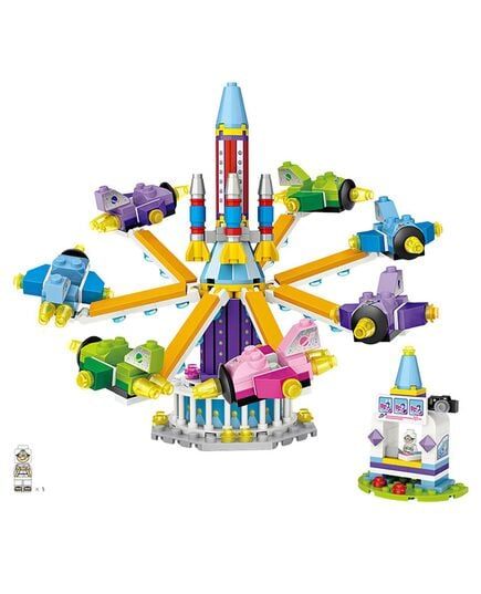 Đồ Chơi Lắp Ráp Vòng Đu Quay Máy Bay 361pcs 1719