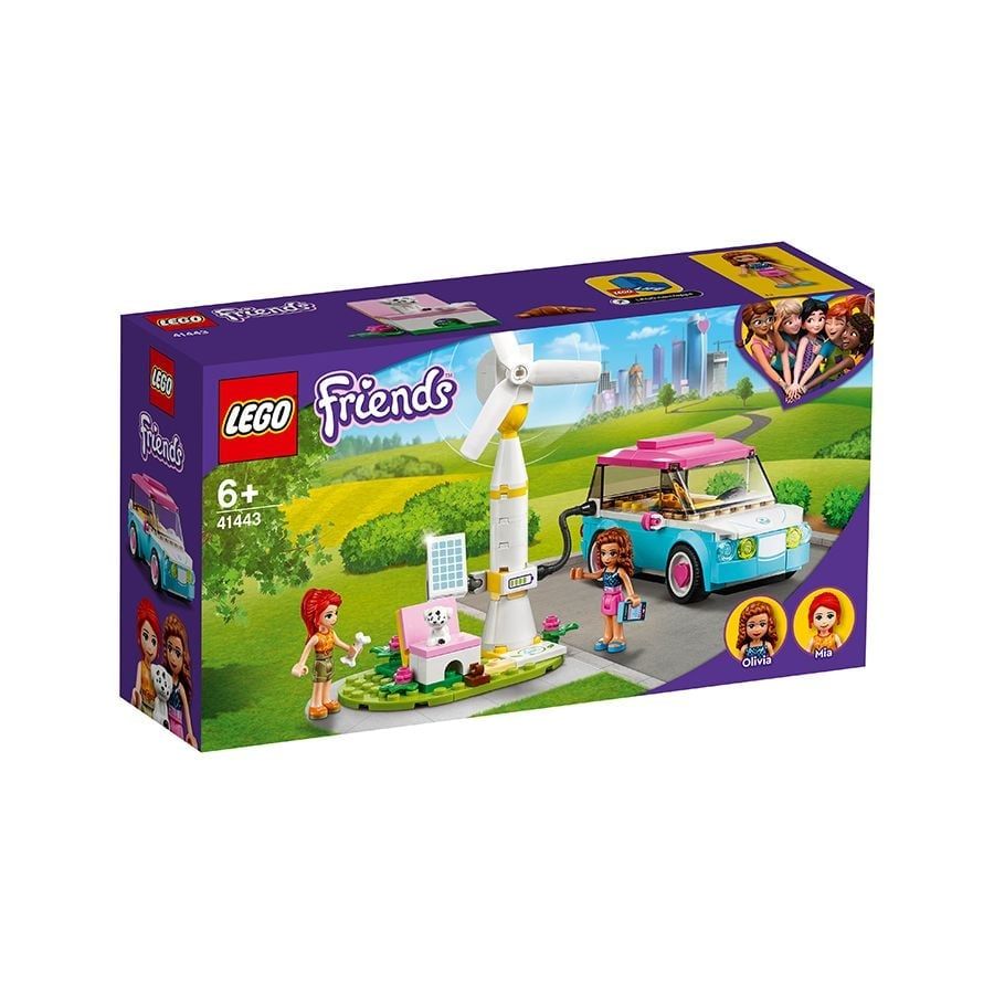 Lego Friends: Ô Tô Điện Sành Điệu Của Olivia