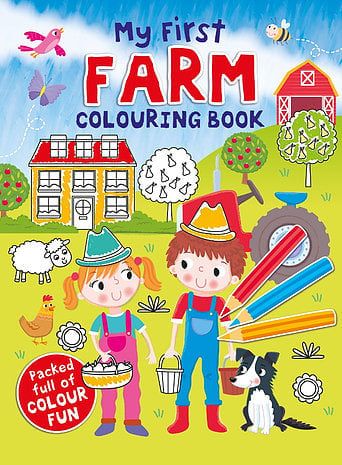 My First Farm Colouring Book