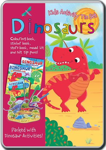 Dinosaur - Kids Activity Tin Set