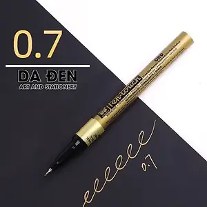 SAKURA --BÚT ĐÁNH DẤU, NGÒI NHỎ , 0.7MM, MÀU NHŨ VÀNG