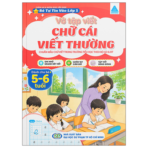 Bé Tự Tin Vào Lớp 1-VTV Chữ Cái Viết Thường (Chuẩn Chữ Viết TTH Theo Bgdđt)