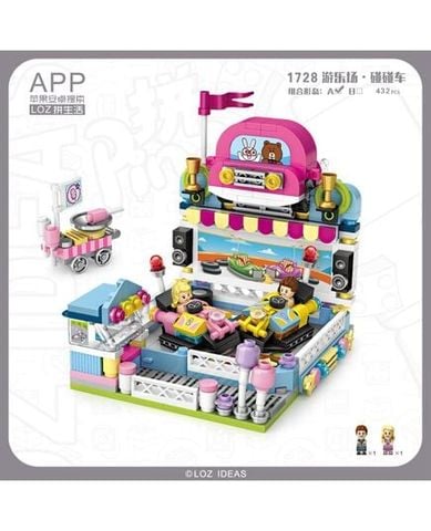 Đồ Chơi Lắp Ráp Xe Đụng 1728