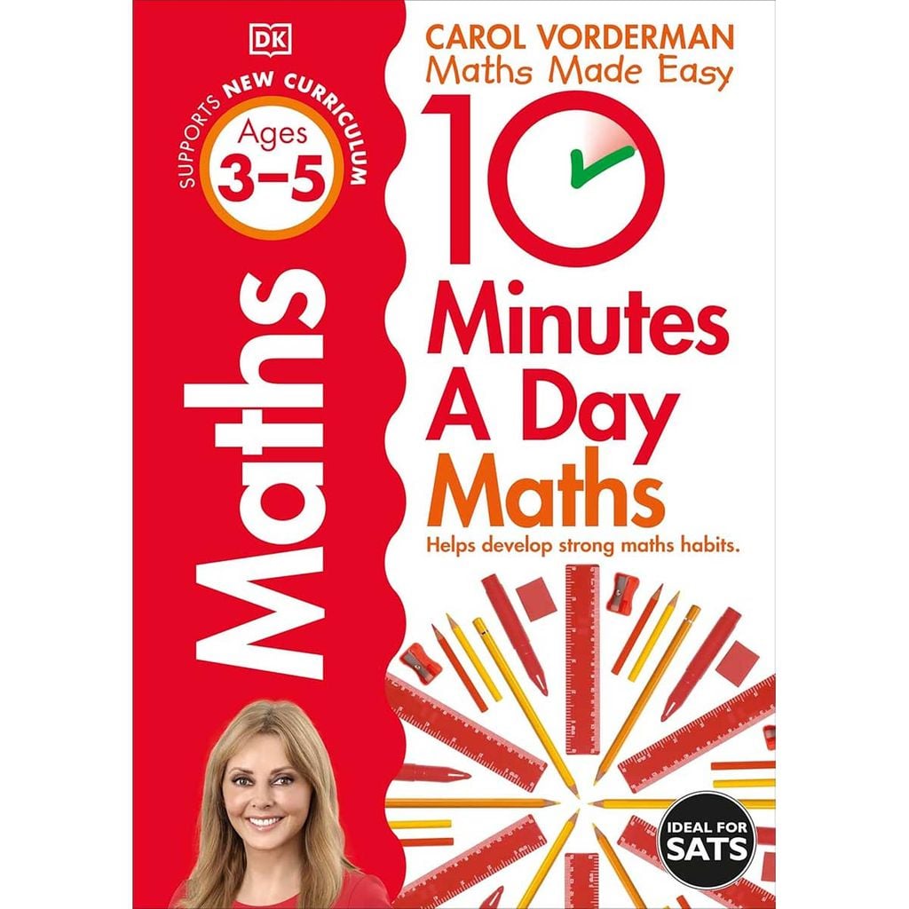 10 Minutes A Day Maths, Ages 3-5