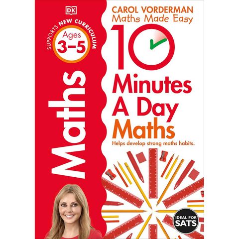 10 Minutes A Day Maths, Ages 3-5