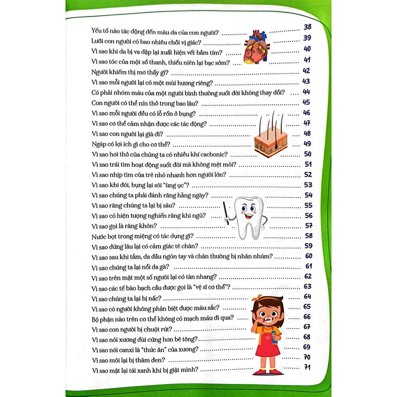 10 Vạn Câu Hỏi Vì Sao - Bí Mật Cơ Thể Người