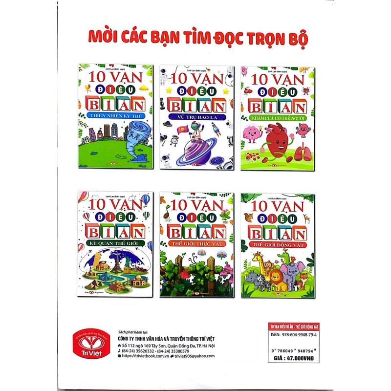 10 Vạn Điều Bí Ẩn - Thế Giới Động Vật