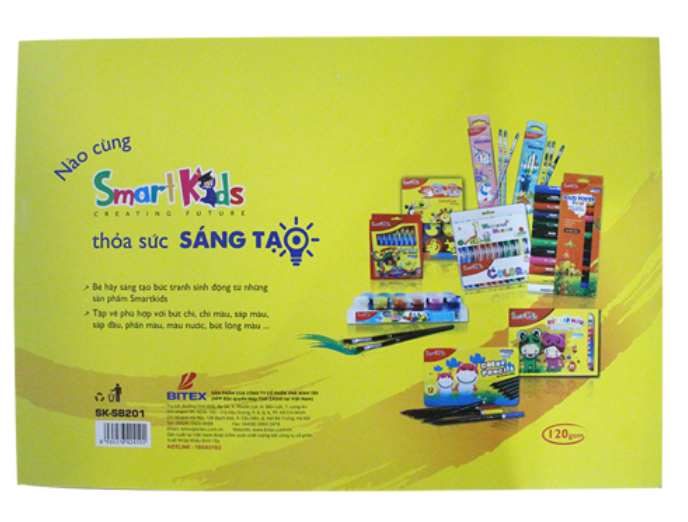 Tập Vẽ Tranh / A3/SK-SB201 ( 60 C/T)