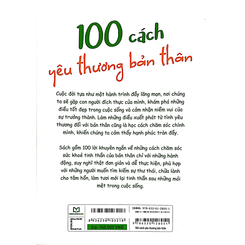 100 Cách Yêu Thương Bản Thân