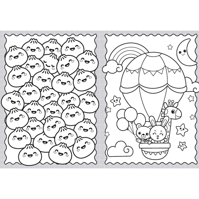 100% Cute - Colouring Book