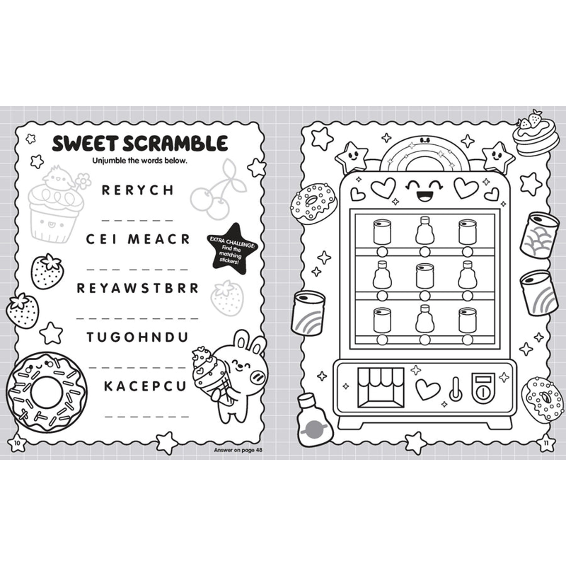 100% Cute - Ultimate Sticker Book