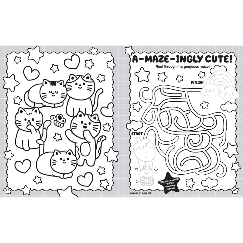 100% Cute - Ultimate Sticker Book
