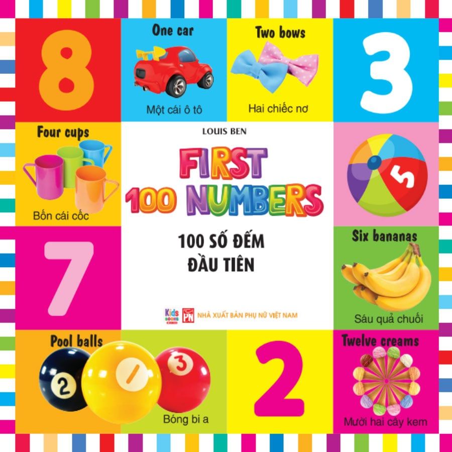 First 100 Numbers - 100 Số Đếm Đầu Tiên