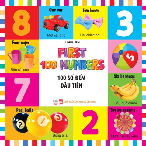 First 100 Numbers - 100 Số Đếm Đầu Tiên