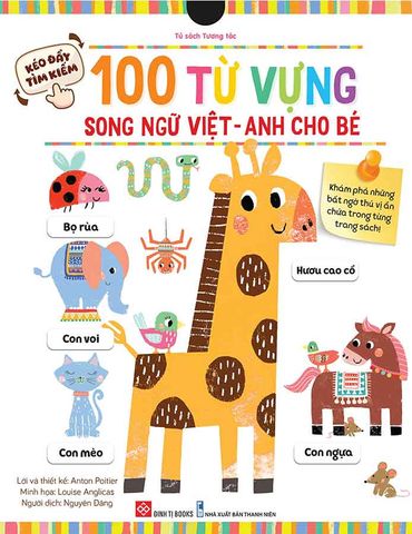 Kéo Đẩy Tìm Kiếm - 100 Từ Vựng Song Ngữ Việt-Anh Cho Bé