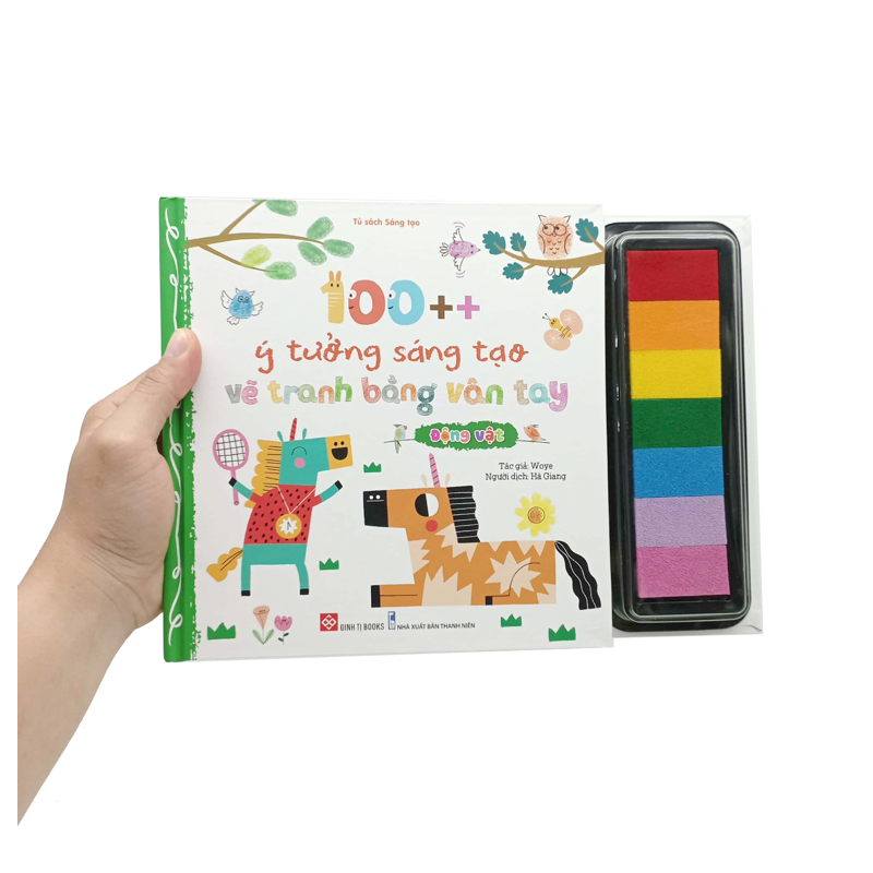 100++ Ý Tưởng Sáng Tạo Vẽ Tranh Bằng Vân Tay - Động Vật